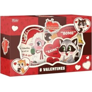 Funko Pop! Holiday Cards Villainous Valentines 8 Double Sided Cards &‎ Envelopes